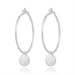 Lille dot hoops 